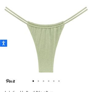 Montce jade sparkle bikini bottom for @saralvarez